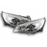 Headlight set Opel Astra J 5 door 2009 2012 chrome without engine