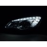 Headlight set Opel Astra J 5 door 2009 2012 chrome with engine