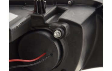 Headlight set Opel Astra J 5 door 2009 2012 chrome with engine