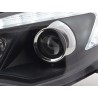 Headlight set Opel Astra J 5 door 2009 2012 black with engine