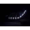 Daylight headlight LED DRL look Peugeot 206 98 07 chrome