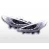 Daylight headlight LED daytime running lights Peugeot 207 06 black for right hand drive vehicles