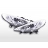 Daylight headlight LED daytime running lights Peugeot 207 06 chrome for right hand drive