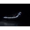 Daylight headlight LED daytime running lights Peugeot 207 06 chrome for right hand drive