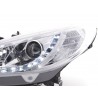 Daylight headlight LED daytime running lights Peugeot 207 06 chrome for right hand drive