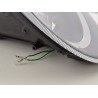 Daylight headlight LED DRL look Porsche 911 type 997 04 08 black