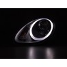 Daylight headlight LED DRL look Porsche Boxster 987 04 08 silver