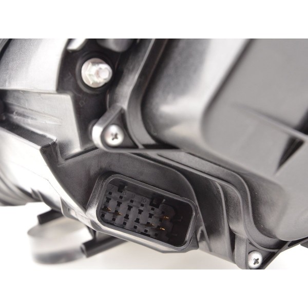 Daylight headlight LED DRL look Porsche Boxster 987 04 08 black