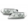 Daylight headlight LED DRL look Renault Laguna type G 01 05 chrome