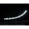 Daylight headlight LED daytime running lights Seat Leon 1P 09 black