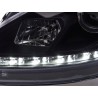 Daylight headlight LED daytime running lights Seat Leon 1P 09 black