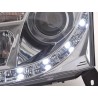 Daylight headlights LED daytime running lights Opel Vectra C 2002 2005 chrome