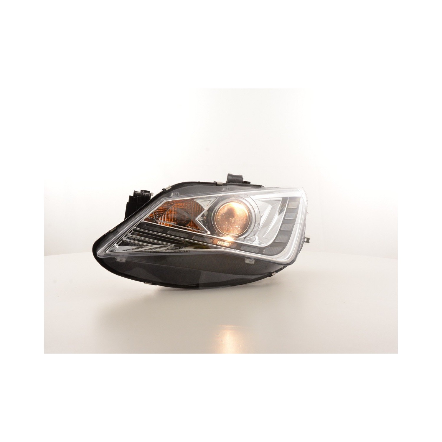 Daylight headlight LED daytime running lights Seat Ibiza 6J from 2012 chrome