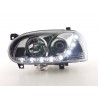 Daylight headlight LED daytime running lights VW Golf 3 91 97 chrome