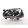 Daylight headlight LED daytime running lights VW Golf 3 91 97 chrome