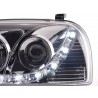 Daylight headlight LED daytime running lights VW Golf 3 91 97 chrome