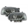 Daylight headlight LED daytime running lights VW Golf 3 91 97 black