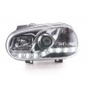 Daylight headlights LED daytime running lights VW Golf 4 97 03 chrome