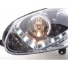 Daylight headlight LED daytime running lights VW Golf 5 03 08 chrome