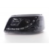 Headlights Daylight LED daytime running lights VW Bus T5 03 09 black