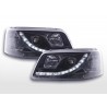 Headlights Daylight LED daytime running lights VW Bus T5 03 09 black