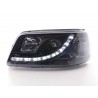 Headlights Daylight LED daytime running lights VW Bus T5 03 09 black