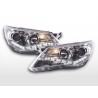 Daylight headlights LED daytime running lights VW Tiguan 07 11 chrome