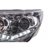 Daylight headlight LED DRL look VW Tiguan 07 11 chrome
