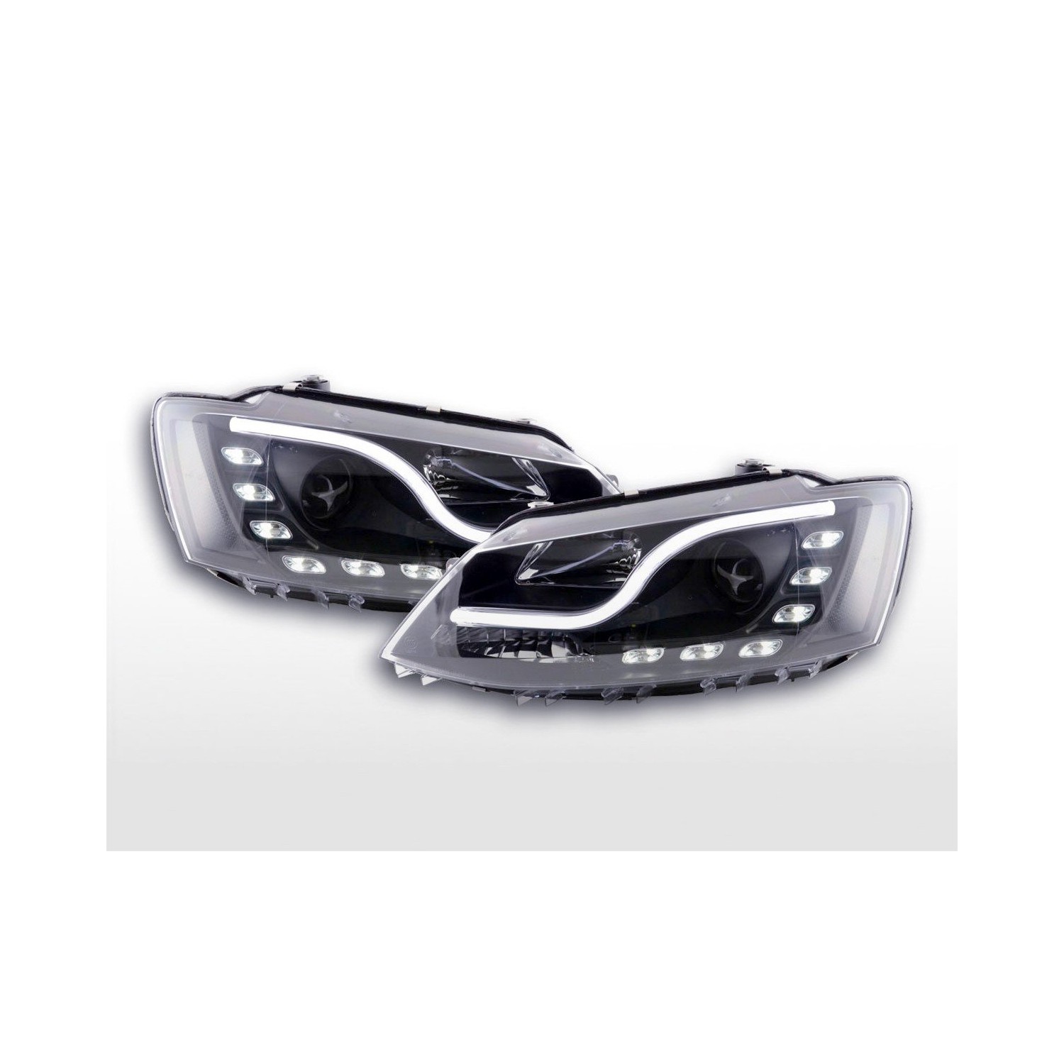 Daylight headlight LED daytime running lights VW Jetta 6 from 2011 black