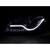 Daylight headlight LED DRL look VW Passat B7 3C 10 chrome