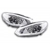 Headlights Daylight LED daytime running lights VW Golf 6 08 12 chrome