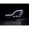 Headlight set Daylight LED daytime running lights VW Jetta 6 11 black