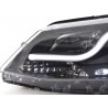 Headlight set Daylight LED daytime running lights VW Jetta 6 11 black