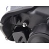 Headlight set Daylight LED daytime running lights VW Jetta 6 11 black
