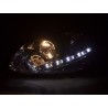 Daylight headlight LED DRL look VW Golf 5 type 1K 03 08 chrome for right hand drive