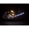 Daylight headlight LED DRL look VW Golf 5 type 1K 03 08 chrome for right hand drive