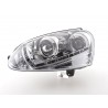 Daylight headlight LED DRL look VW Golf 5 type 1K 03 08 chrome for right hand drive