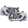 Daylight headlight LED DRL look VW Golf 3 type 1HXO 1EXO 91 97 chrome