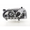 Daylight headlight LED DRL look VW Golf 3 type 1HXO 1EXO 91 97 chrome