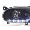 Daylight headlight LED DRL look VW Golf 3 type 1HXO 1EXO 91 97 black