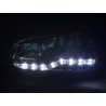 Daylight headlight LED DRL look VW Golf 4 type 1J 98 03 chrome for right hand drive