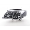 Daylight headlight LED DRL look VW Passat type 3C 05 chrome for right hand drive