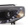 Daylight headlight LED DRL look VW Passat type 3C 05 black for right hand drive