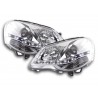 Daylight headlight LED DRL look VW Polo type 9N3 05 09 chrome for right hand drive