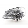 Daylight headlight LED DRL look VW Polo type 9N3 05 09 chrome for right hand drive