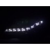 Daylight headlight LED DRL look VW Polo type 9N3 05 09 black for right hand drive