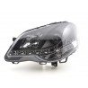 Daylight headlight LED DRL look VW Polo type 9N3 05 09 black for right hand drive