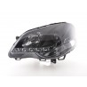 Daylight headlight LED DRL look VW Polo type 9N3 05 09 black for right hand drive