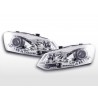 Daylight headlight LED DRL look VW Polo type 6R 2010 chrome for right hand drive