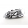 Daylight headlight LED DRL look VW Polo type 6R 2010 chrome for right hand drive